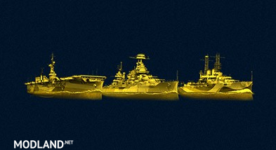 Gold premium ship icons for WoWs [0.7.12]